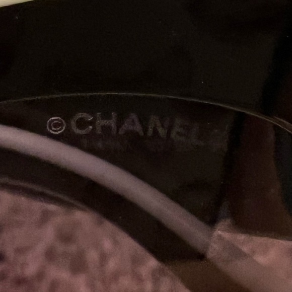 NWT Chanel Black and White Acetate Sunglasses - Picture 9 of 9